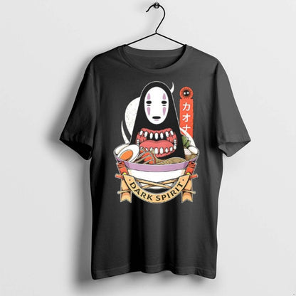 Dark Spirit Ramen T Shirts Long Sleeve Elegant Style