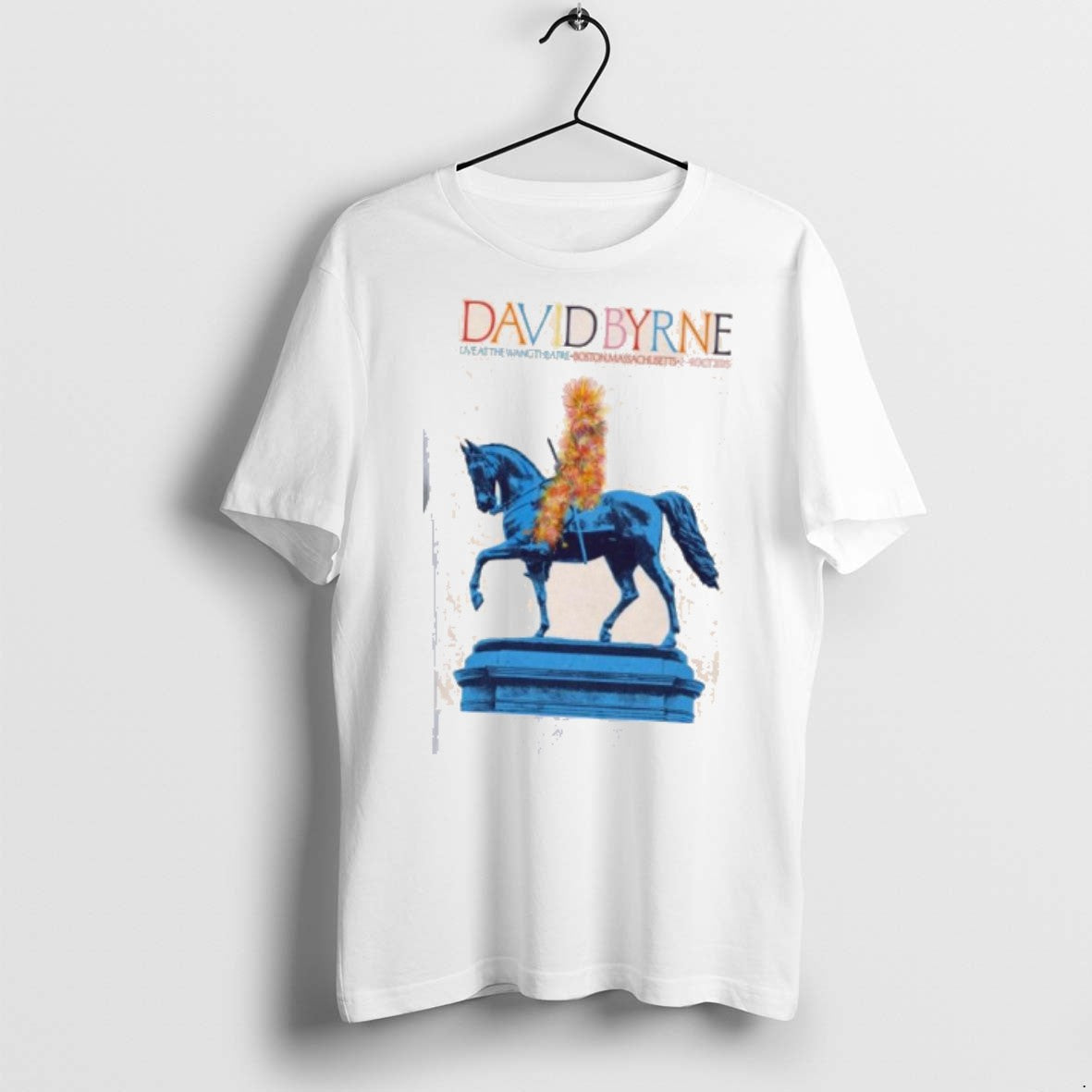 David Byrne Live Wang Theatre Boston Ma Tour Oct 2 4 2025 Shirt