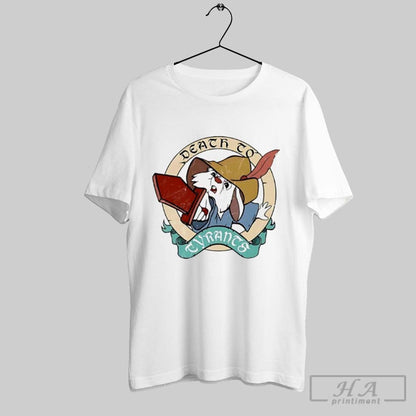 Death To Tyrants Skippy Rabbit TShirt Trendy Apparel