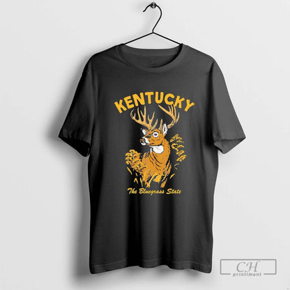 Deer Kentucky Fall Bluegrass State TShirt Designer Fashion