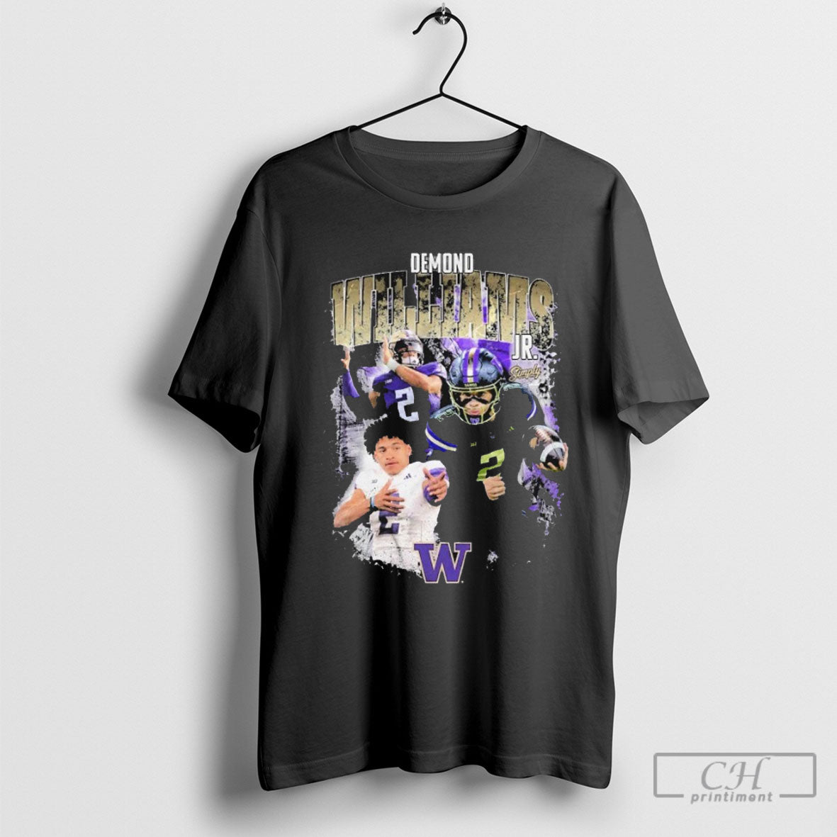 Demond Williams Montlake Icon Washington Huskies TShirt Classic Outfit