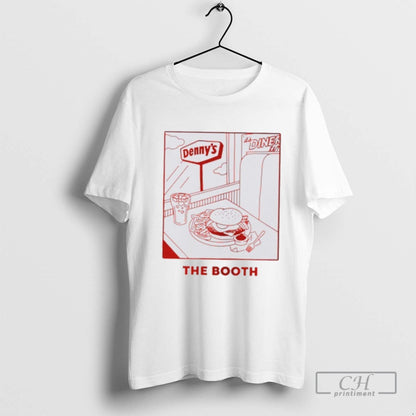Dennys Diner Booth Sweatshirt Vintage Merch