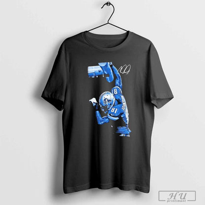 Detroit Lions Calvin Johnson Player T Shirts Tee Stylish Look