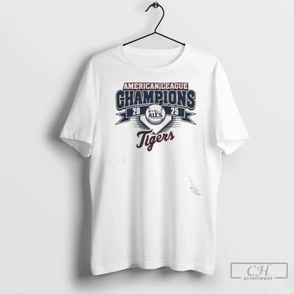 Detroit Tigers 2025 American League Champions Champions T Shirts
