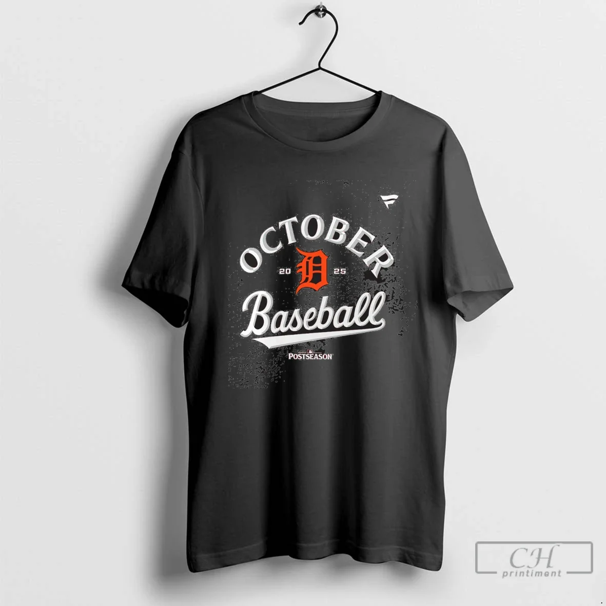 Detroit Tigers 2025 Mlb Postseason Locker Room Tank Top Vintage Look