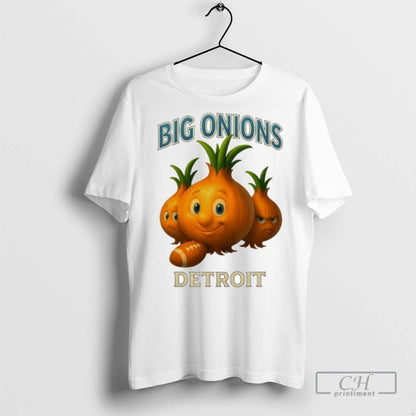 Detroit Big Onions Ornaments T Shirts TShirt Unique Collection