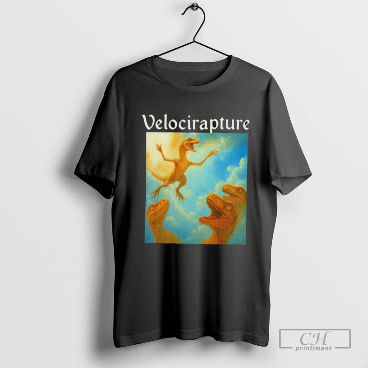Dinosaur Velocirapture Tank Top Classic Style