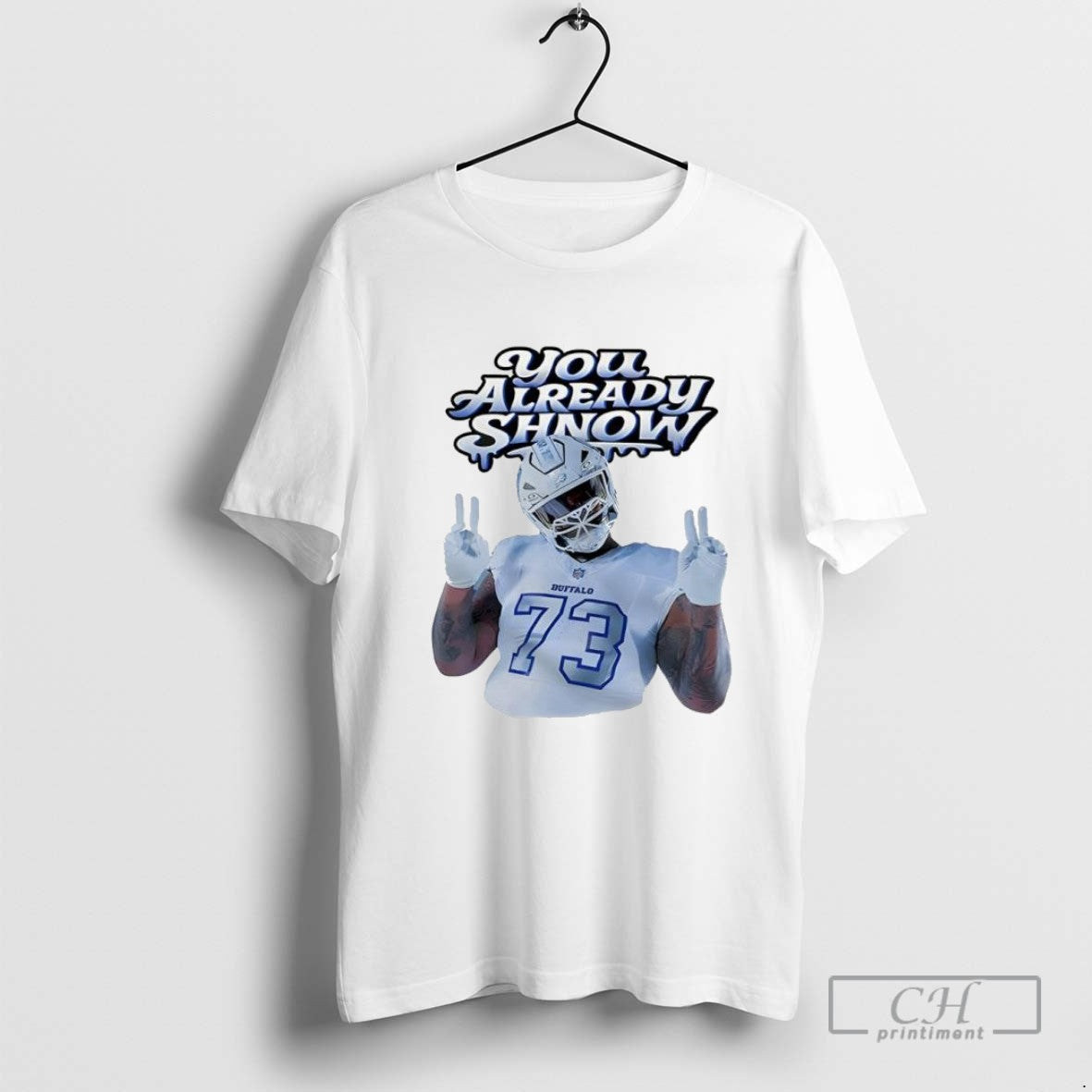 Dion Dawkins You Already Shnow Buffalo Bills Sweatshirt Designer Look
