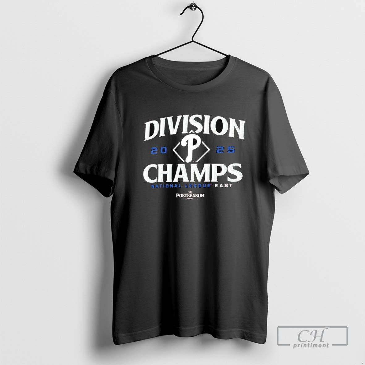Division Champions Philadelphia Phillies 2025 Postseason Hoodie Retro