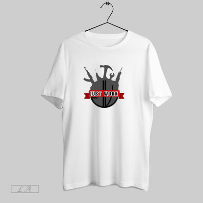 Do It Dan Just Work Logo TShirt Stylish Outfit
