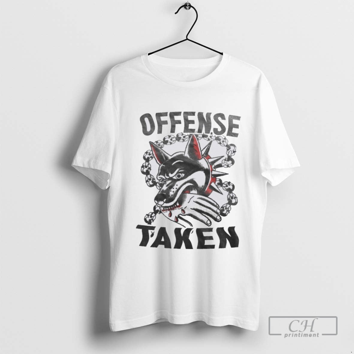 Dog Offense Taken TShirt Classic Art