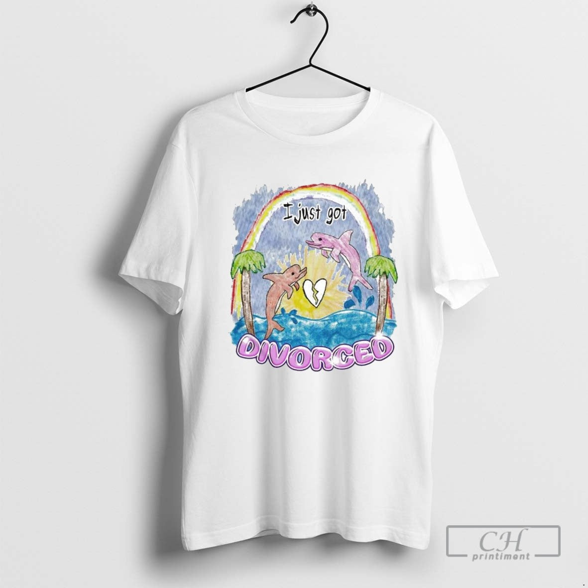 Dolphins I Just Got Divorced Tank Top Unique Merch