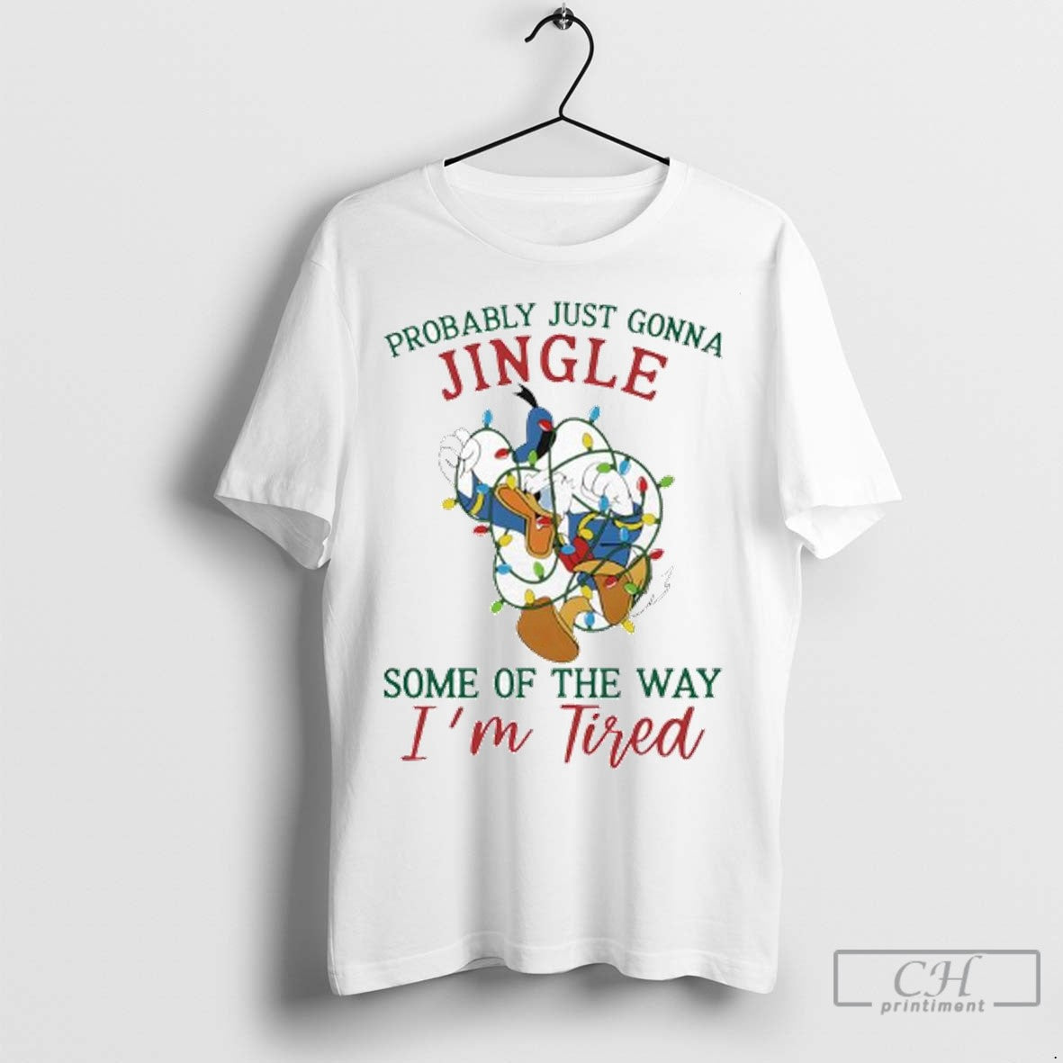 Donald Duck Probably Just Gonna Jingle Some Way Im Tired Lights
