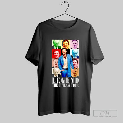 Donald Trump Morgan Wallen Luke Combs Legend Outlaw Tour Long Sleeve