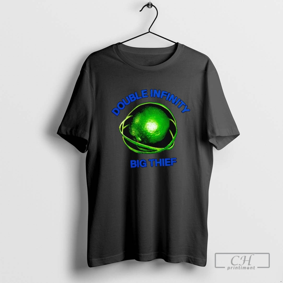 Double Infinity Lime Big Thief Tee Authentic Fashion
