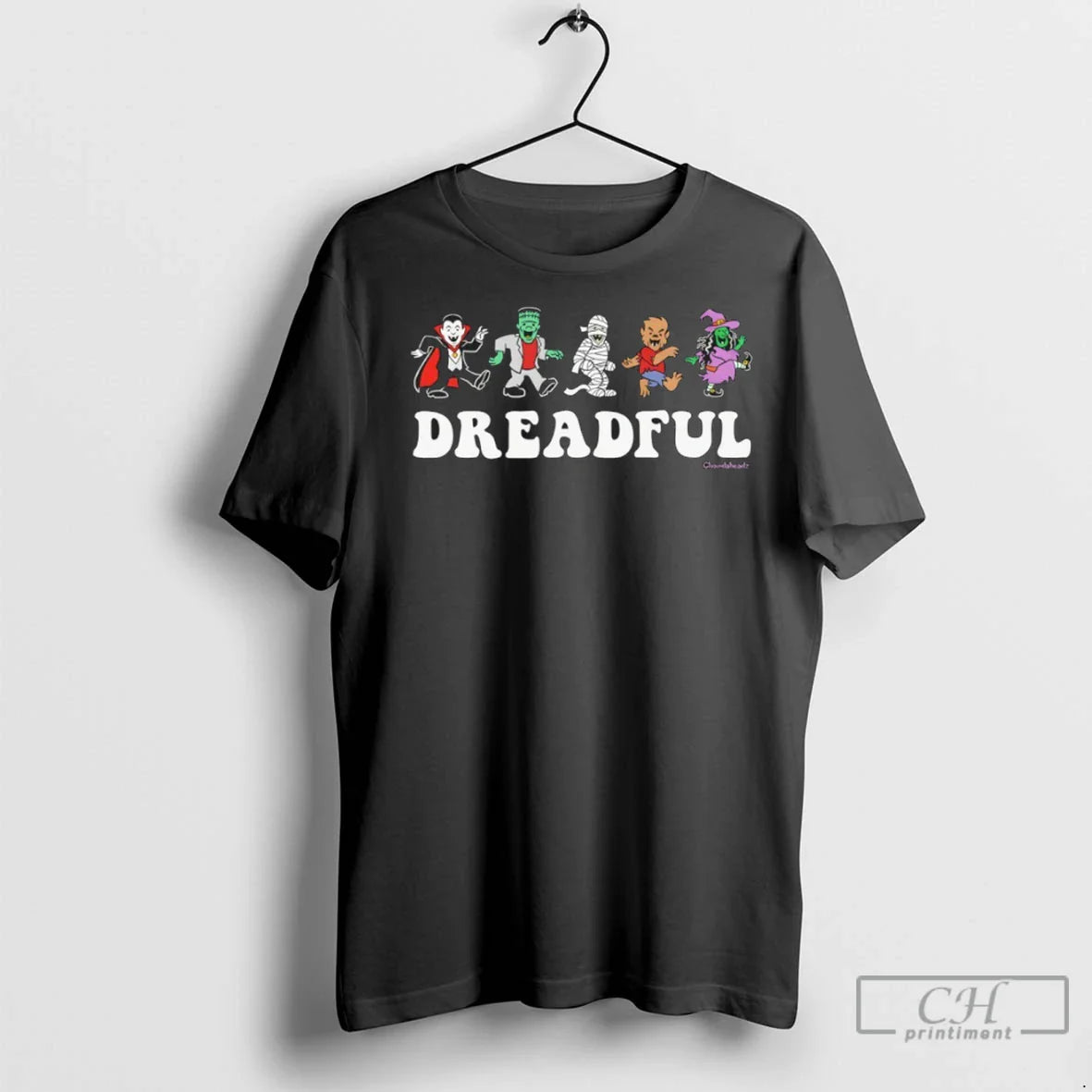 Dreadful Dancing Monsters T Shirts Sweatshirt Vintage Fashion