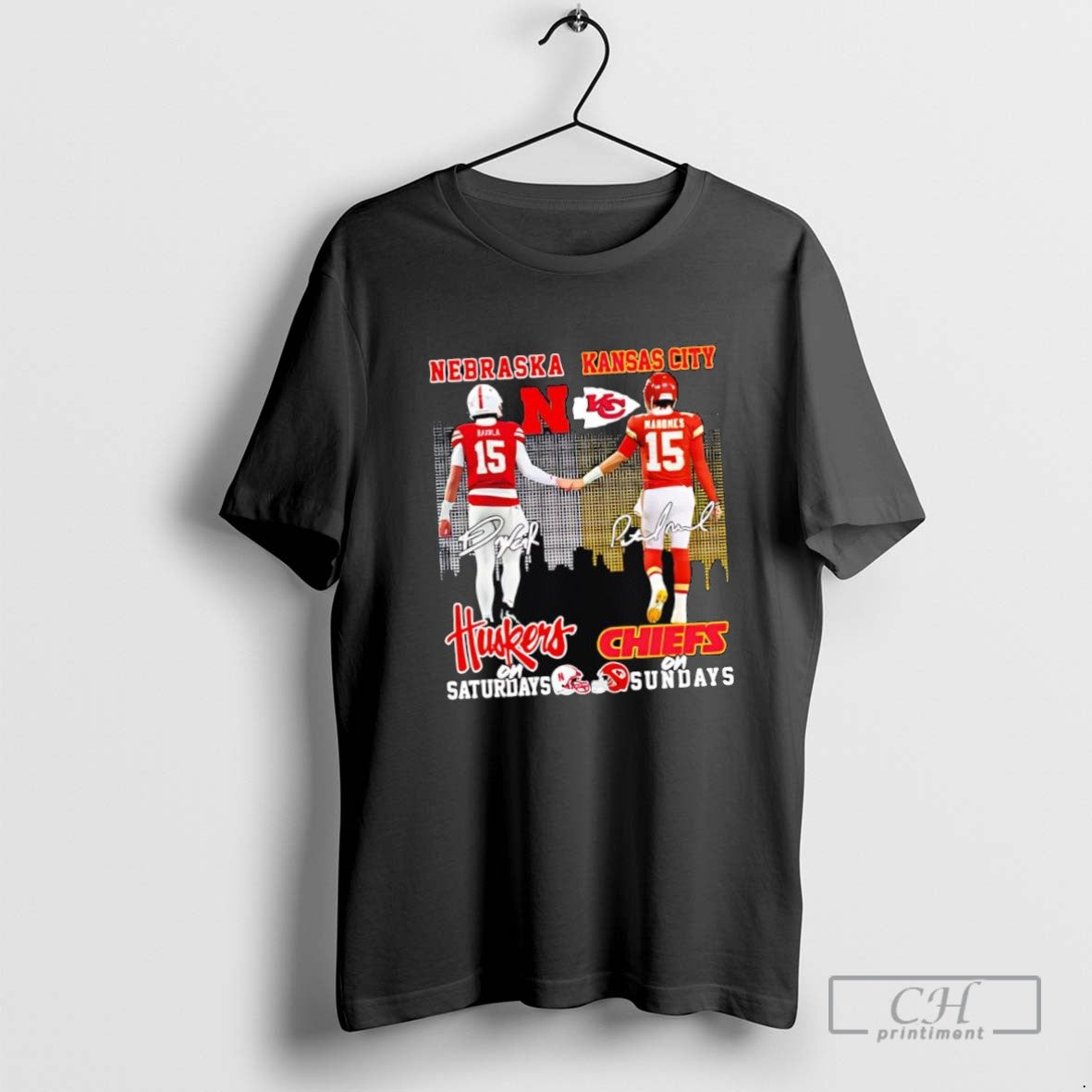 Dylan Nebraska Cornhuskers Saturdays X Mahomes Kansas City Chiefs