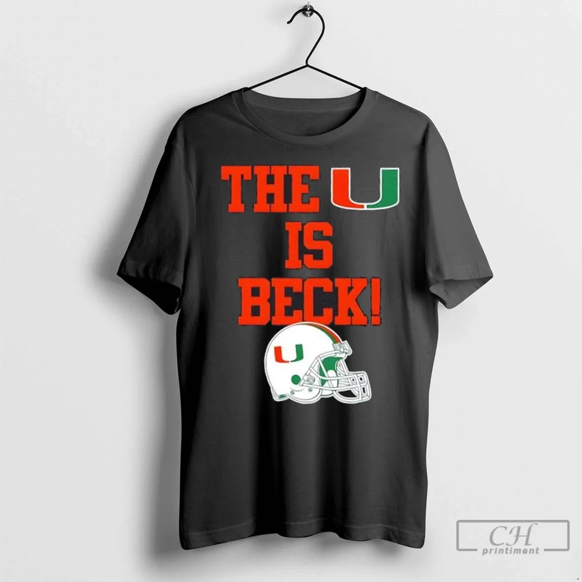 Dyme Lyfe Miami Hurricanes Carson Beck U Is Beck T Shirts Long Sleeve