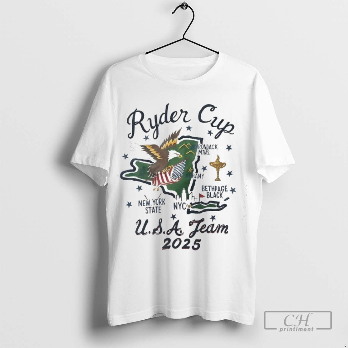 Eagle Ryder Cup Usa Team 2025 Hoodie Trendy Style