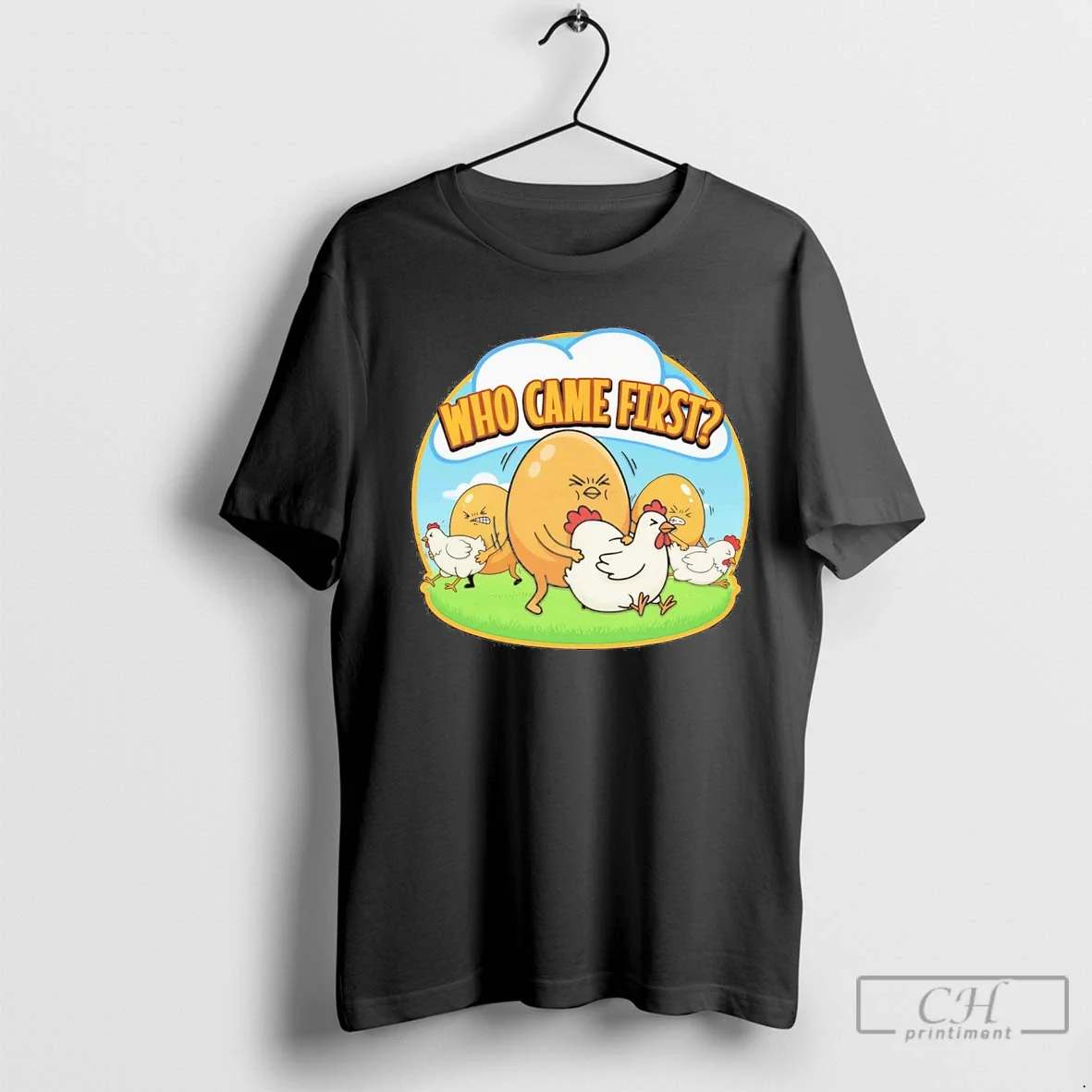 Egg Fuck Chicken Who Came First Sweatshirt Trendy Apparel