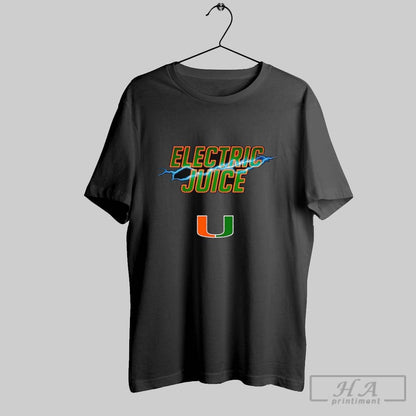 Electric Juice Miami Hurricanes Tank Top Stylish Art