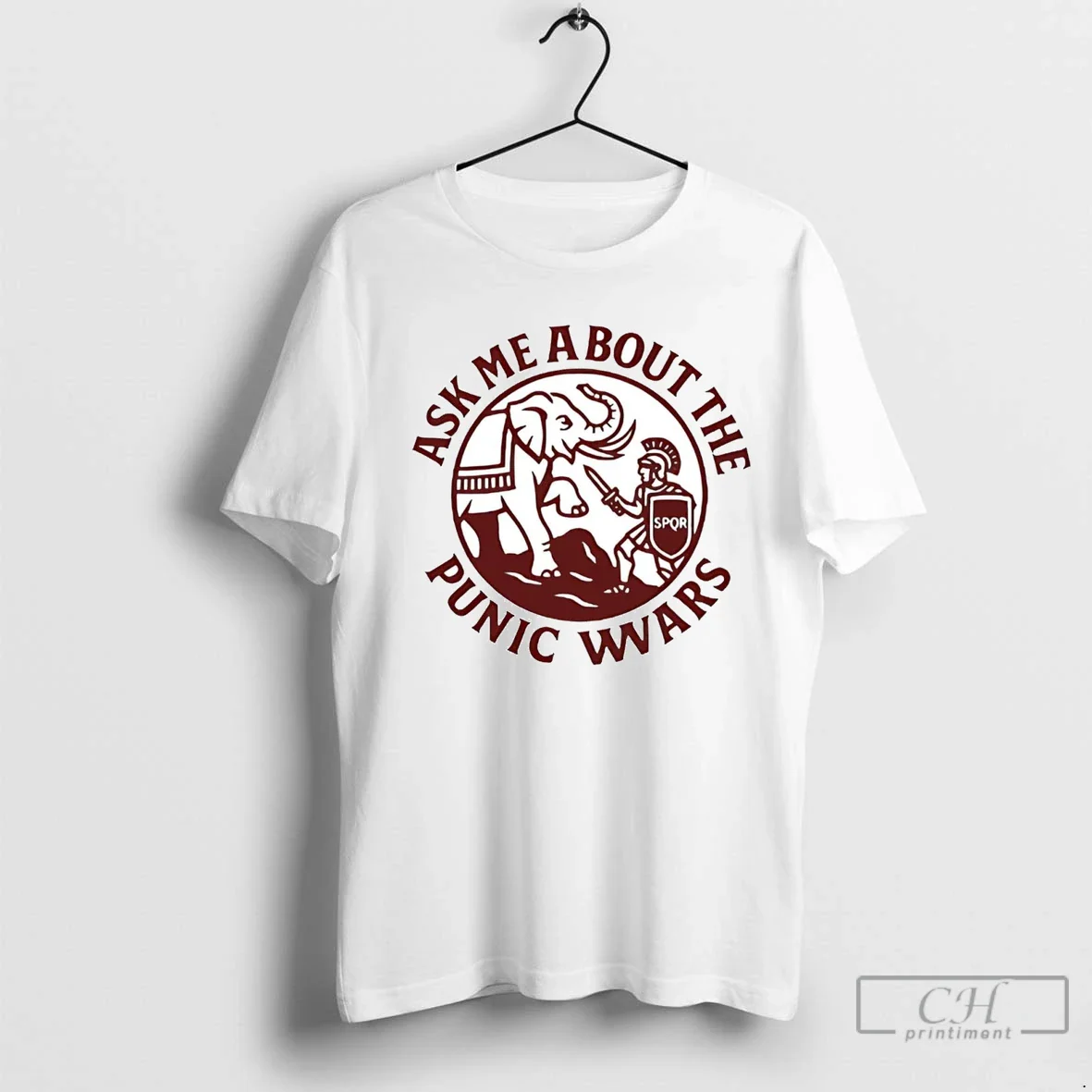 Elephant Ask Me About Punic Wars Hoodie Authentic Design