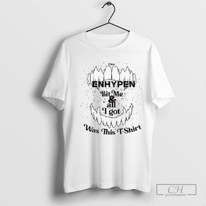 En Enhypen Bit Me All I Got Was This T Shirts Long Sleeve Modern
