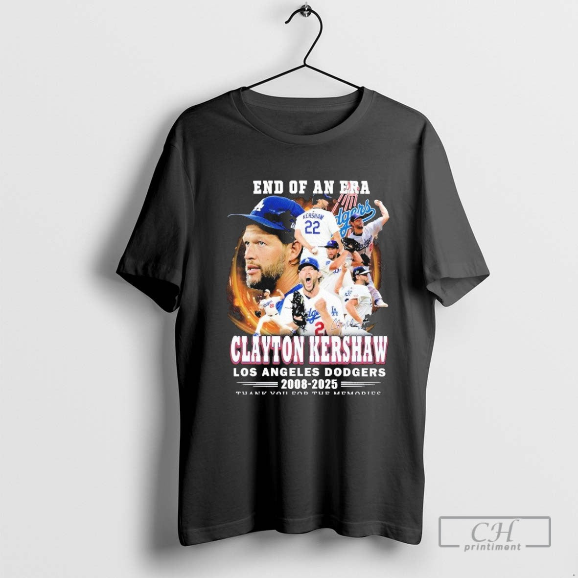 End Era Clayton Kershaw Los Angeles Dodgers 2005 2025 Thank You Long