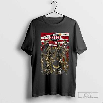 Eric Church Sep 27 2025 Caseys Center Des Moines Ia Tee Unique Look