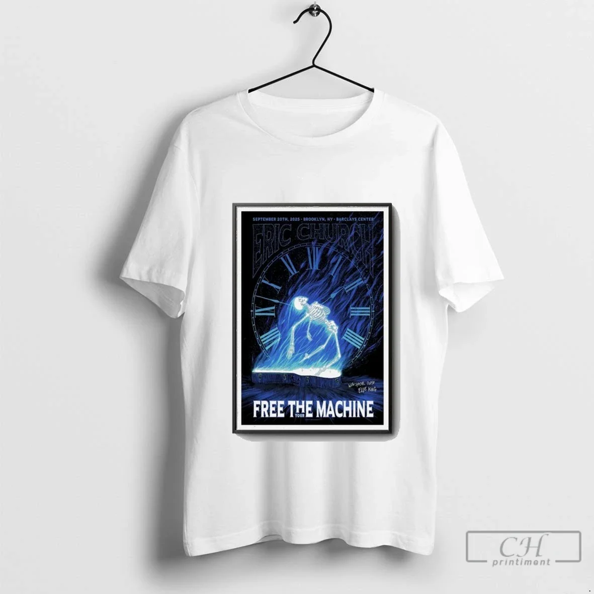 Eric Church Sept 20 2025 Concert TShirt Trendy Apparel