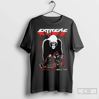 Extreme Band Gorilla Thicker Than Blood Tour 2025 Long Sleve T Shirts