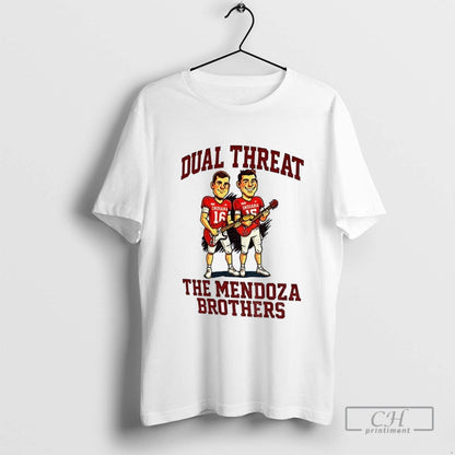 Fernando Mendoza Indiana Hoosiers Dual Threat Mendoza Brother
