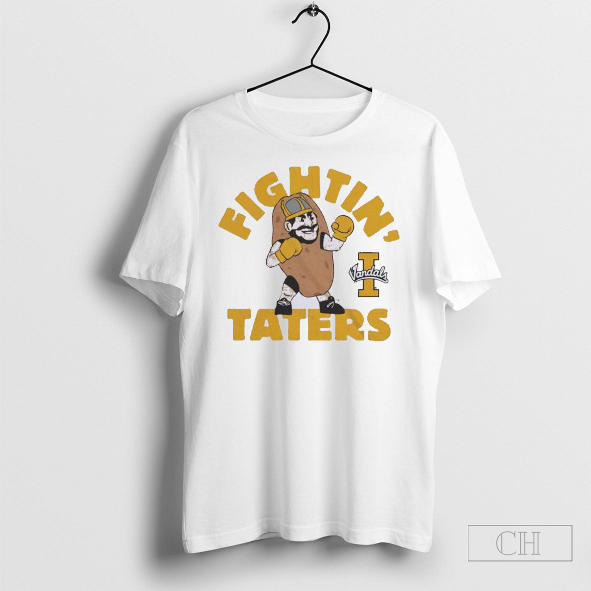 Fightin Taters Idaho Football Mascot Tank Top Retro Outfit