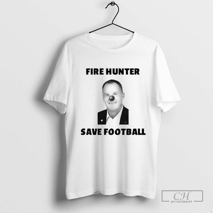 Fire Hunter Save Football Clown TShirt Stylish Look