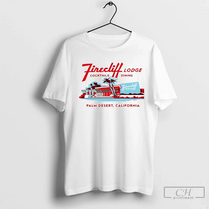Firecliff Lodge Hotel Cocktails Dining Long Sleeve Stylish Art