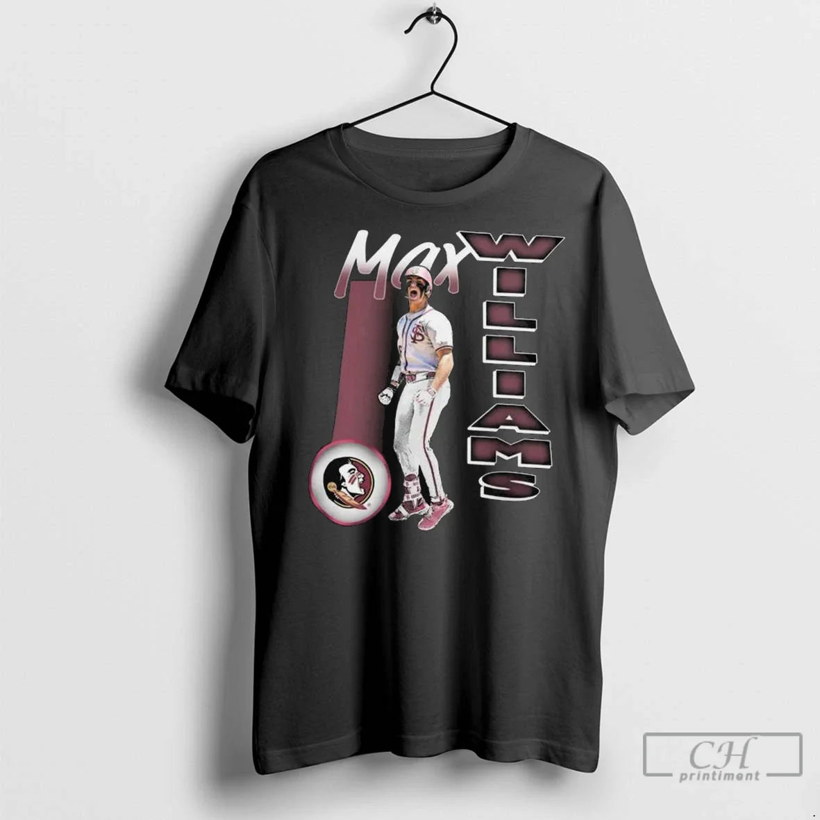 Florida State Seminoles Merch Fsu Baseball Max Williams Long Sleve T