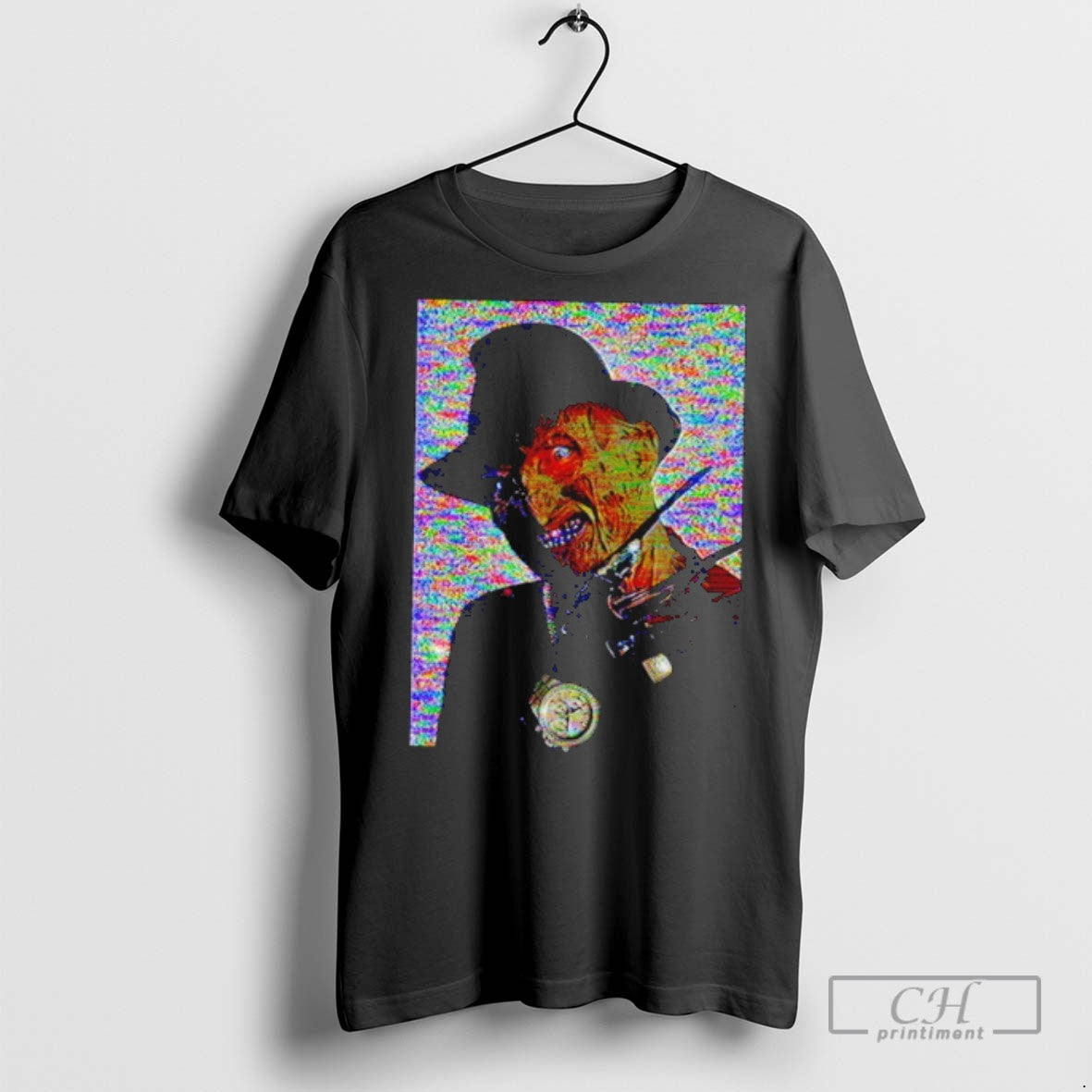 Freddy Krueger Horror Bling T Shirts Hoodie Vintage Apparel