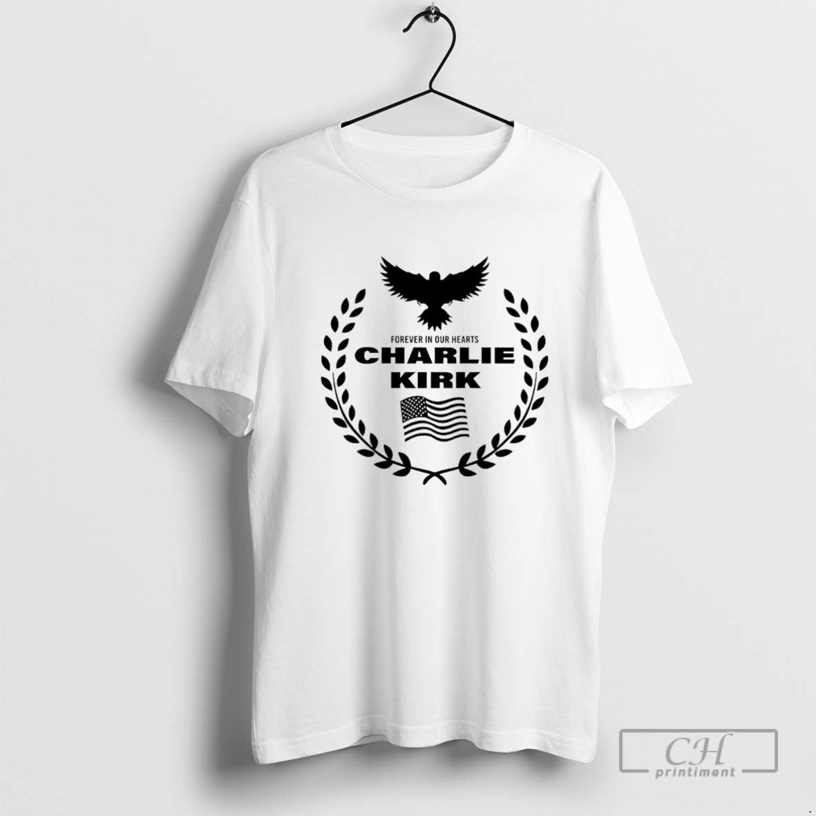 Freedom Forever Our Hearts Charlie Kirk Hoodie Premium Gift