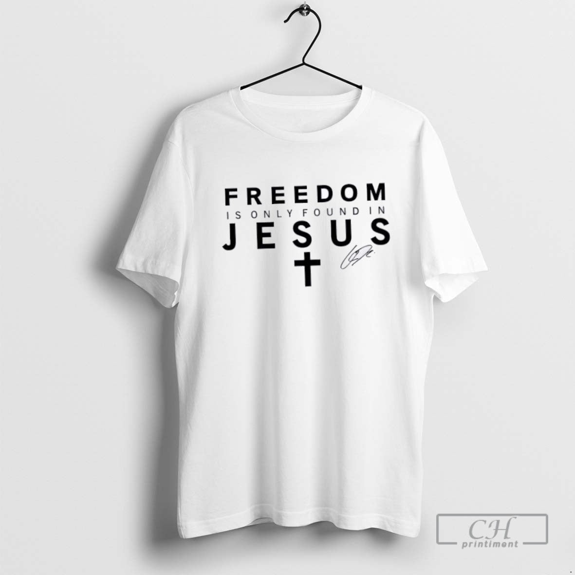 Freedom Is Only Found Jesus Christ King Christian Charlie Kirk