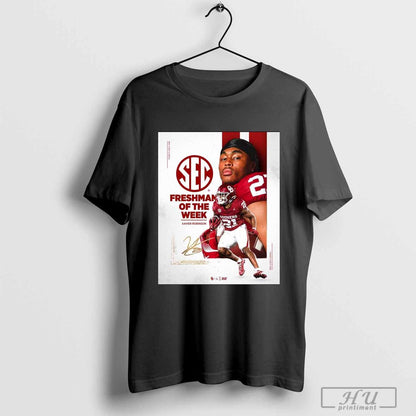 Freshman Week Xavier Robinson Oklahoma Sooners Signature Sec Poster
