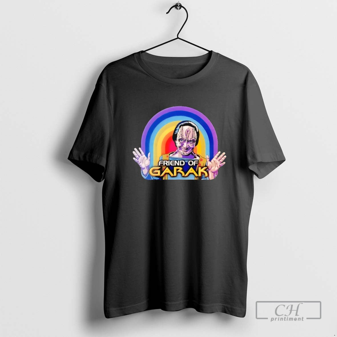 Friend Garak Rainbow Hoodie Premium Art