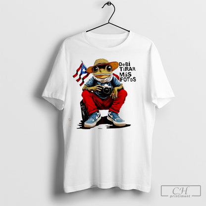 Frog Debi Tirar Mas Fotos White Tee Modern Style