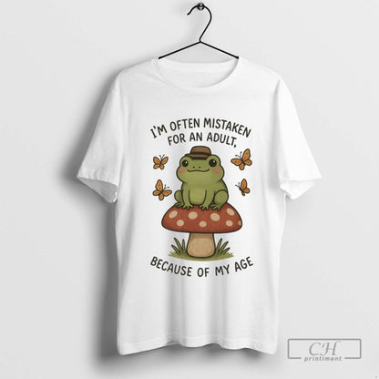 Frog Im Often Mistaken Because My Age Tank Top Vintage Style