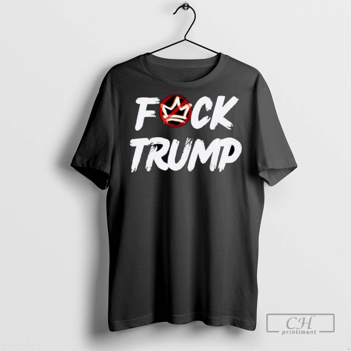 Fuck Trump Anti Donald Trump Ornaments T Shirts Long Sleeve Stylish