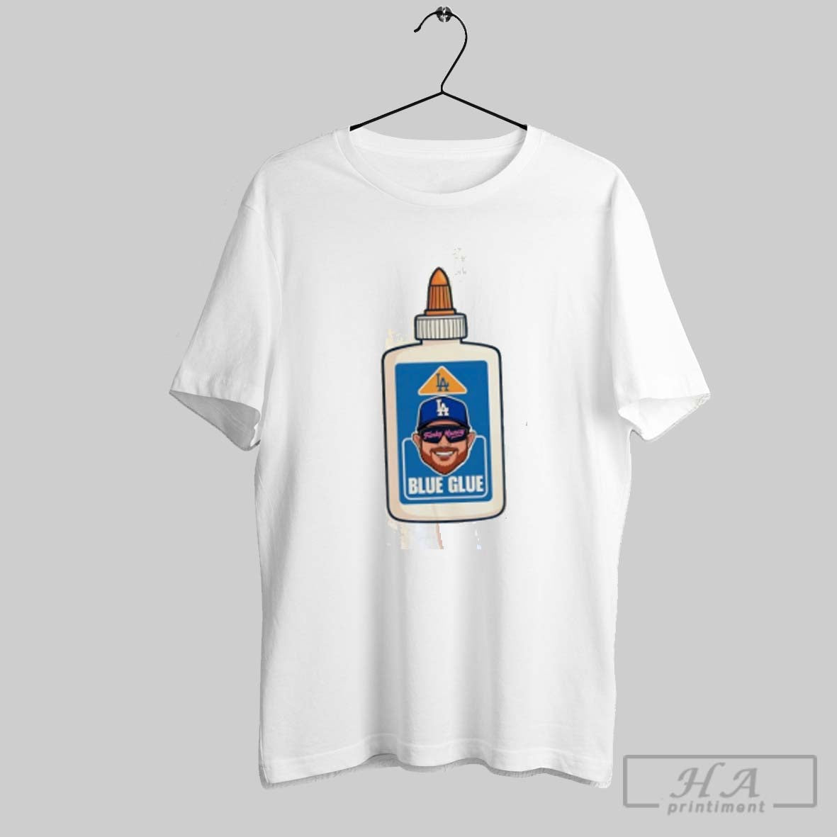 Funky Muncy Blue Glue La Dodgers TShirt Premium Collection