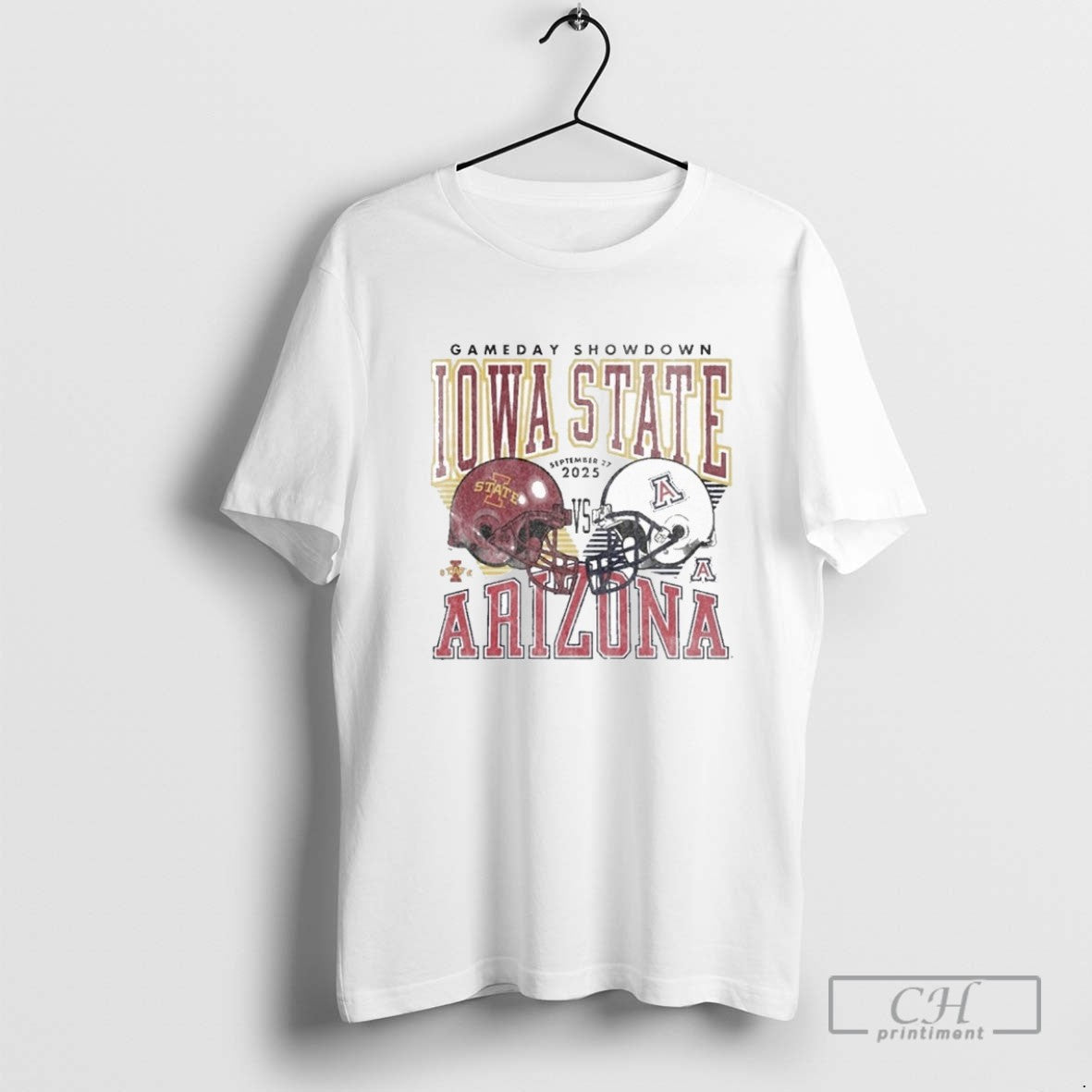 Gameday Showdown 2025 Iowa State Vs Arizona Matchup Hoodie Premium