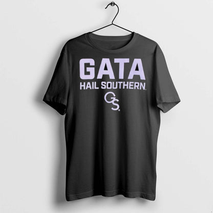 Gata Hail Southern Gs Logo T Shirts Long Sleeve Trendy Outfit