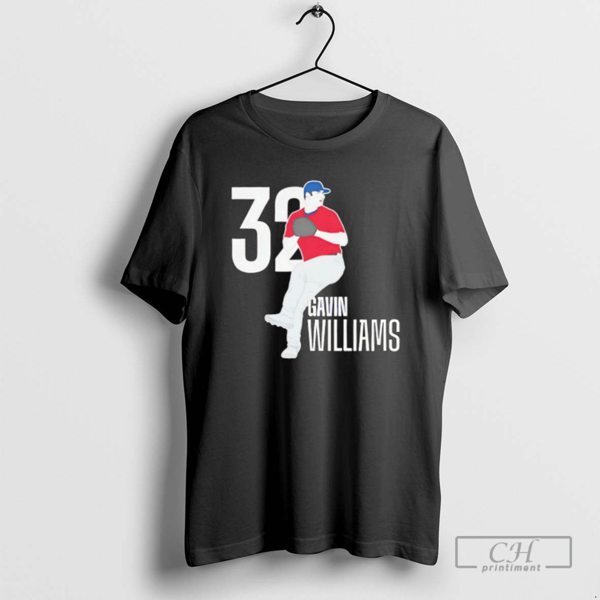 Gavin Williams Cleveland Guardians 32 Cartoon T Shirts Hoodie Classic