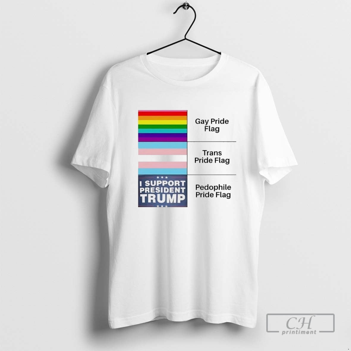 Gay Pride Flag Trans Pride Flag Pedophile Pride Flag Sweatshirt