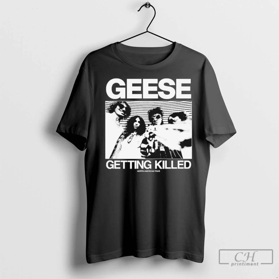 Geese Getting Killed Tour 2025 T Shirts Shirt Retro Design